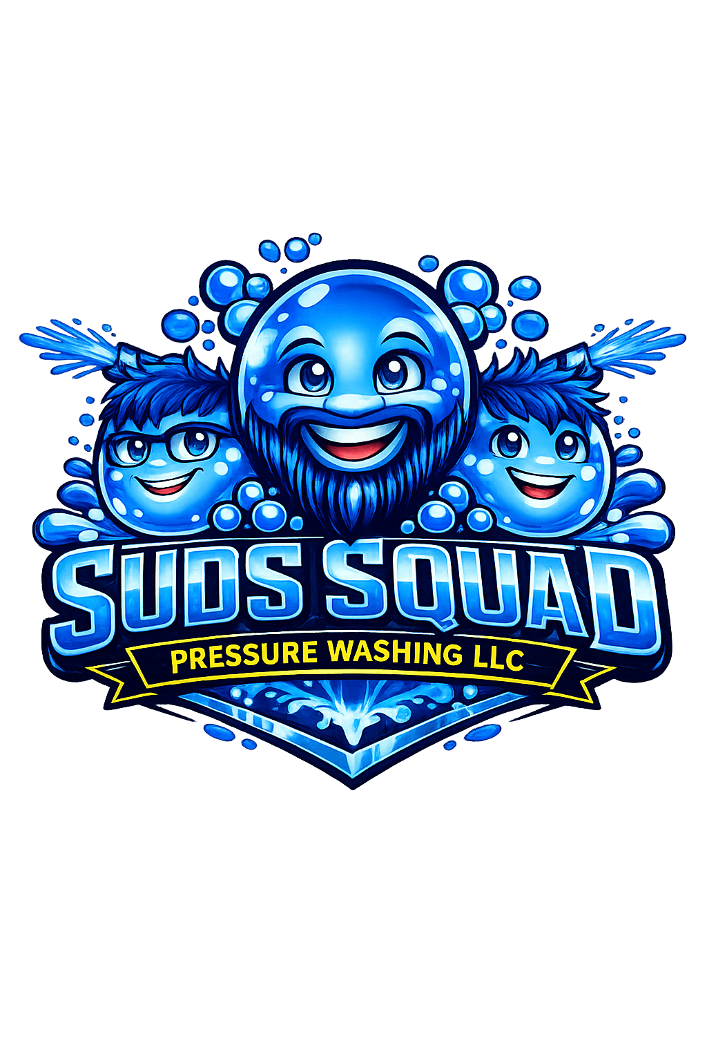 Suds Squad Pressure Washing LLC Logo
