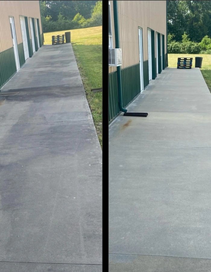 Concrete cleaning in marshall illinois